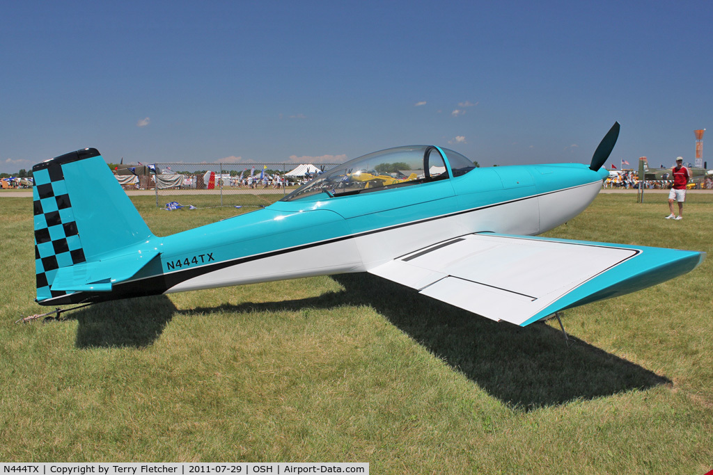 N444TX, 2001 Vans RV-8 C/N 80984, At 2011 Oshkosh