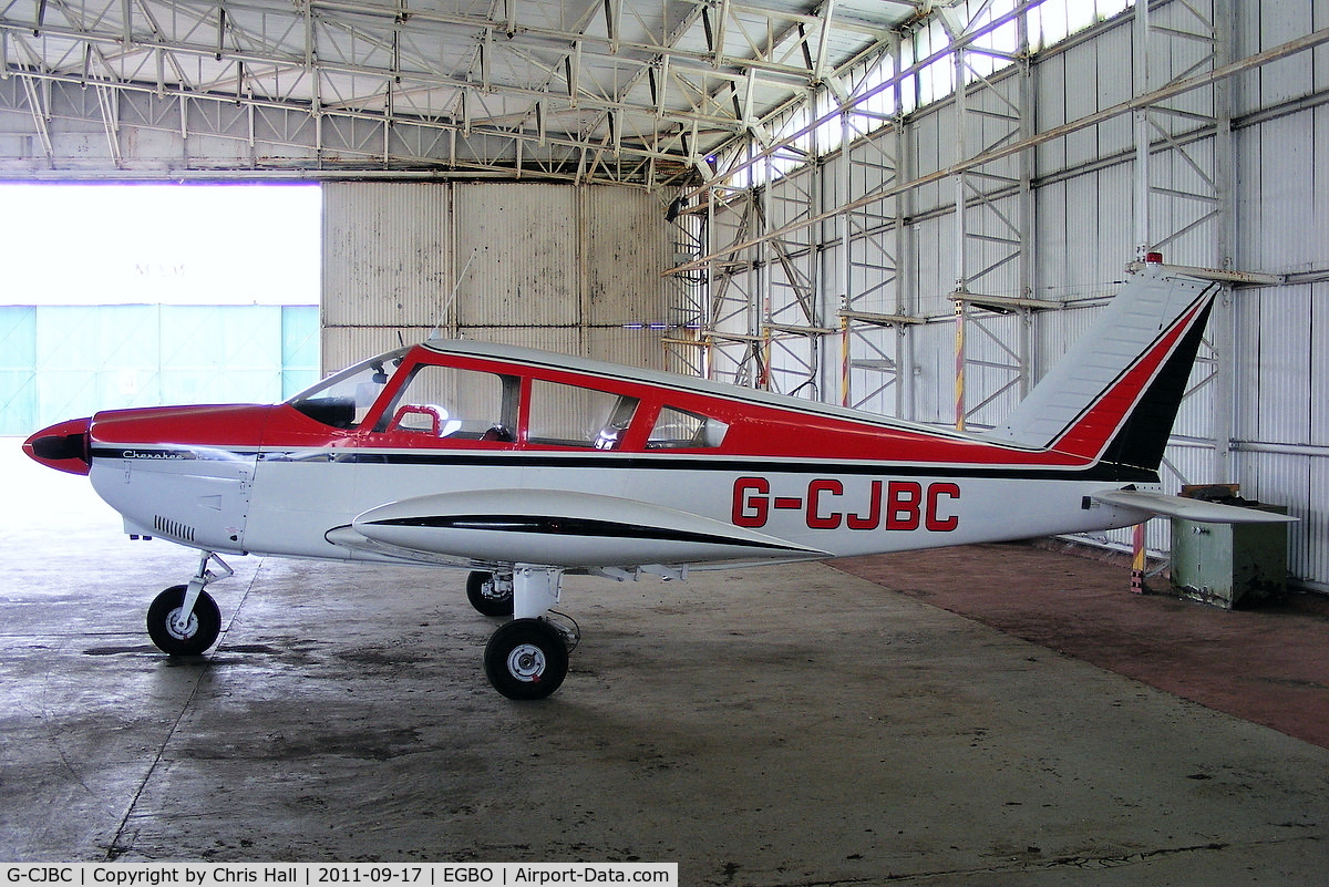 G-CJBC, 1969 Piper PA-28-180 Cherokee C/N 28-5470, privately owned
