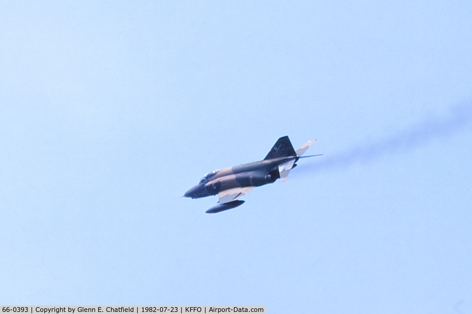 66-0393, 1966 McDonnell RF-4C-29-MC Phantom II C/N 1901, Doing touch and goes