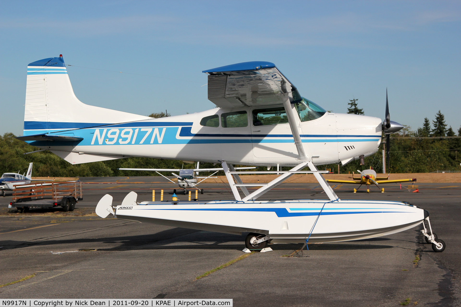N9917N, 1975 Cessna 180J C/N 18052572, KPAE/PAE