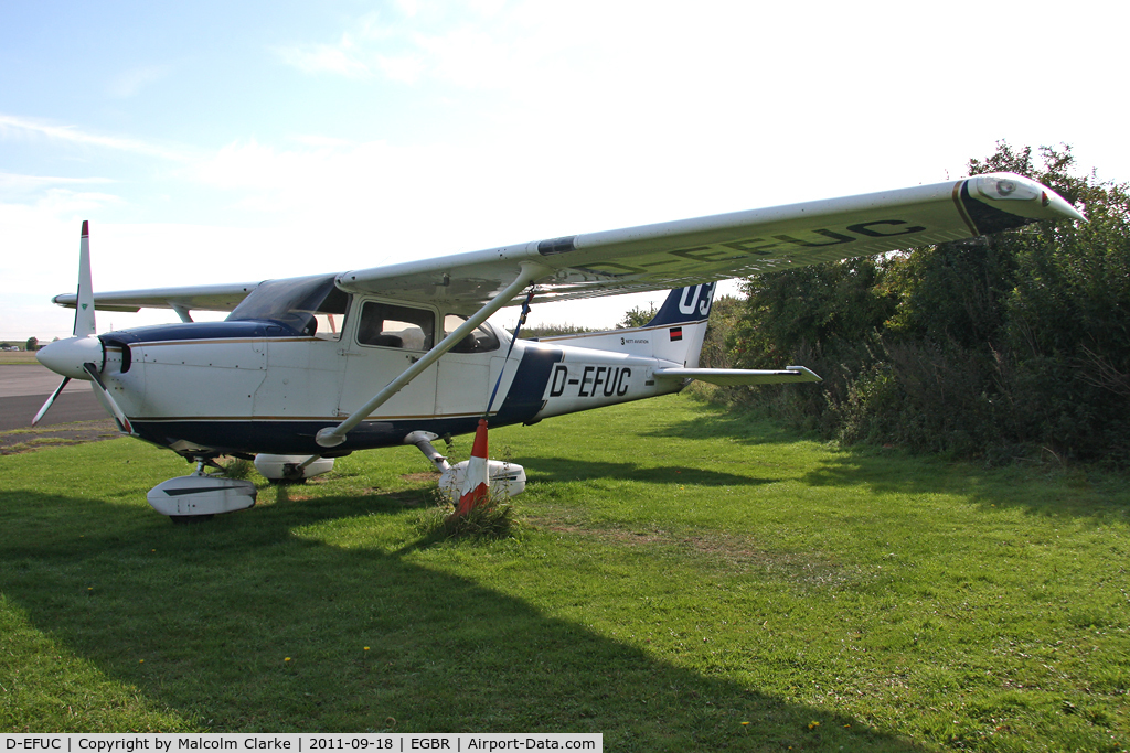 D-EFUC, Cessna 172S C/N 172S-8003, Cessna 172S Skyhawk at Breighton Airfield's Helicopter Fly-In, September 2011.