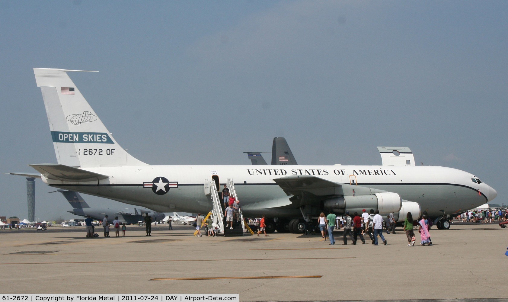 61-2672, 1961 Boeing OC-135B Stratolifter C/N 18348, OC-135 Open Skies