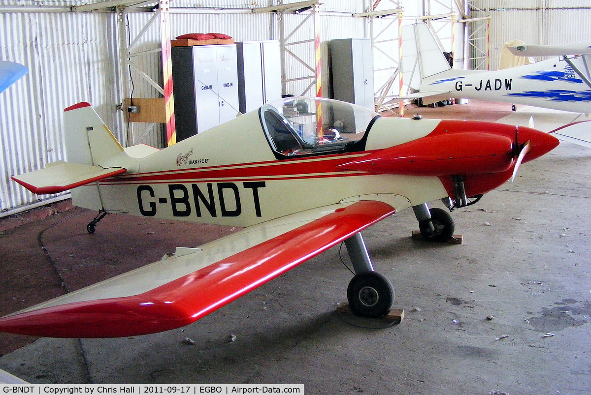 G-BNDT, 1987 Brugger MB-2 Colibri C/N PFA 043-10981, privately owned