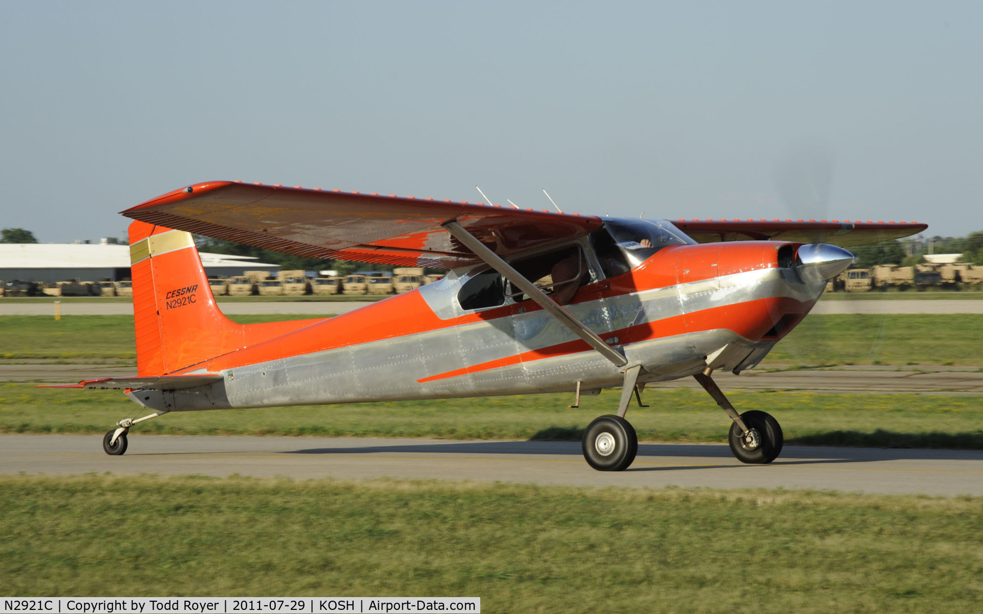 N2921C, Cessna 180 C/N 30821, AIRVENTURE 2011