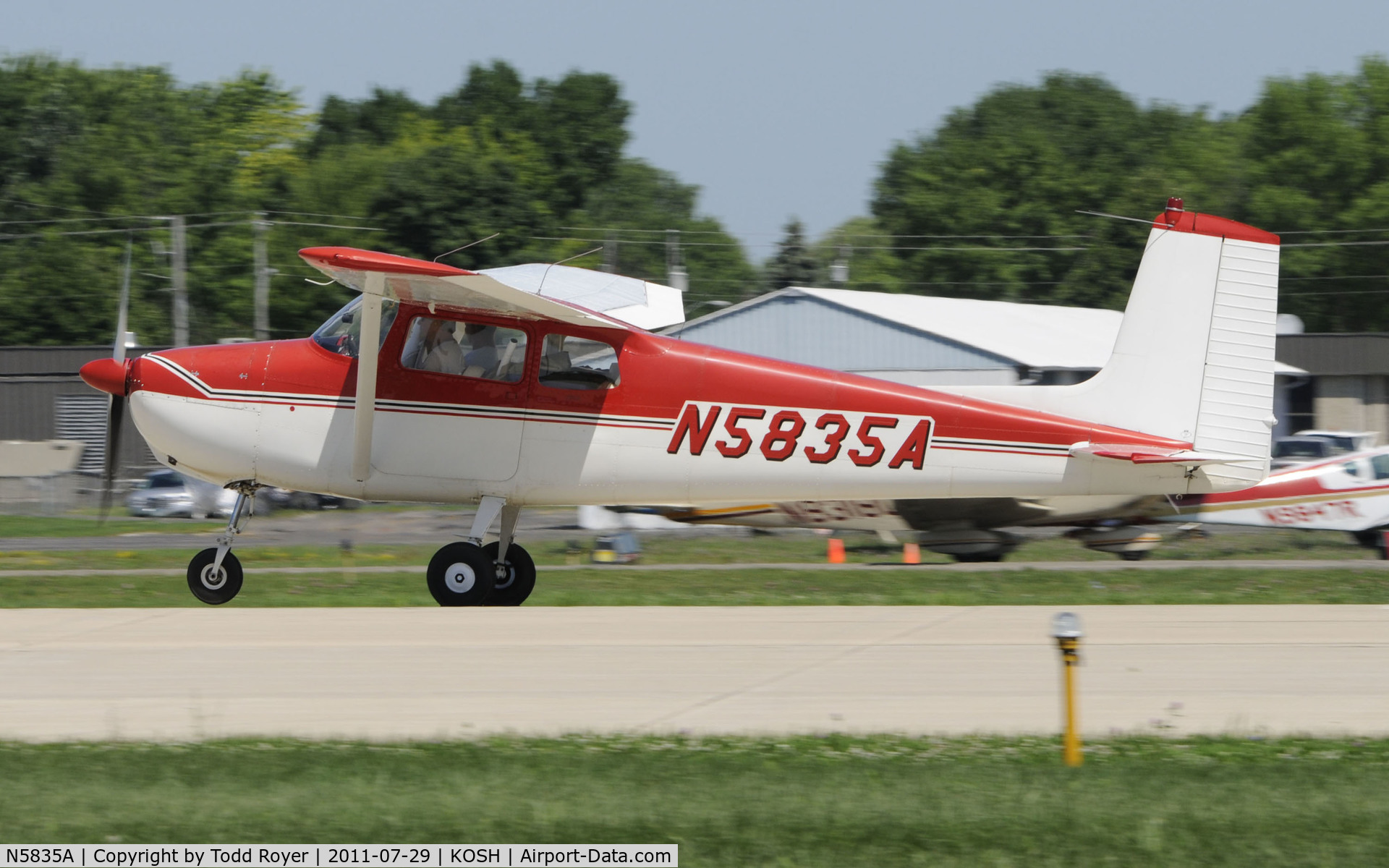 N5835A, 1956 Cessna 172 C/N 28435, AIRVENTURE 2011