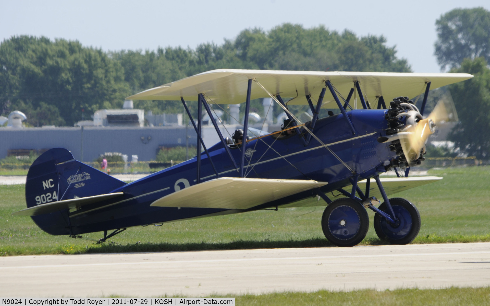 N9024, 1928 Curtiss-Wright Travel Air 4000 C/N 826, AIRVENTURE 2011