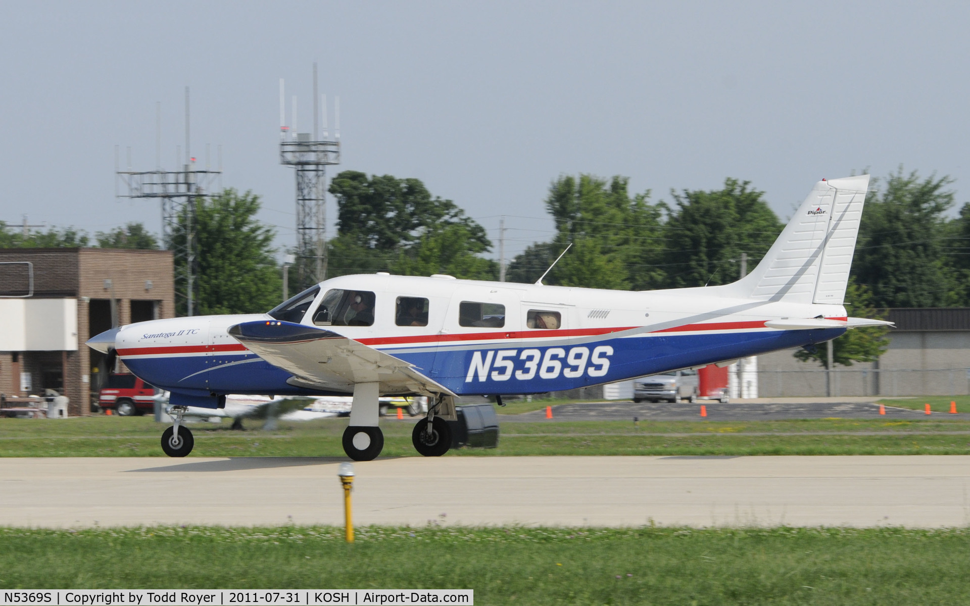 N5369S, 2003 Piper PA-32R-301T Turbo Saratoga C/N 3257329, AIRVENTURE 2011