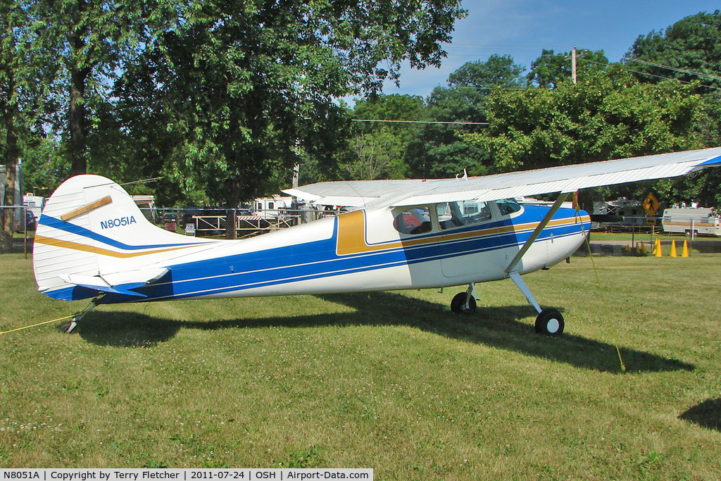 N8051A, 1952 Cessna 170B C/N 20903, At 2011 Oshkosh