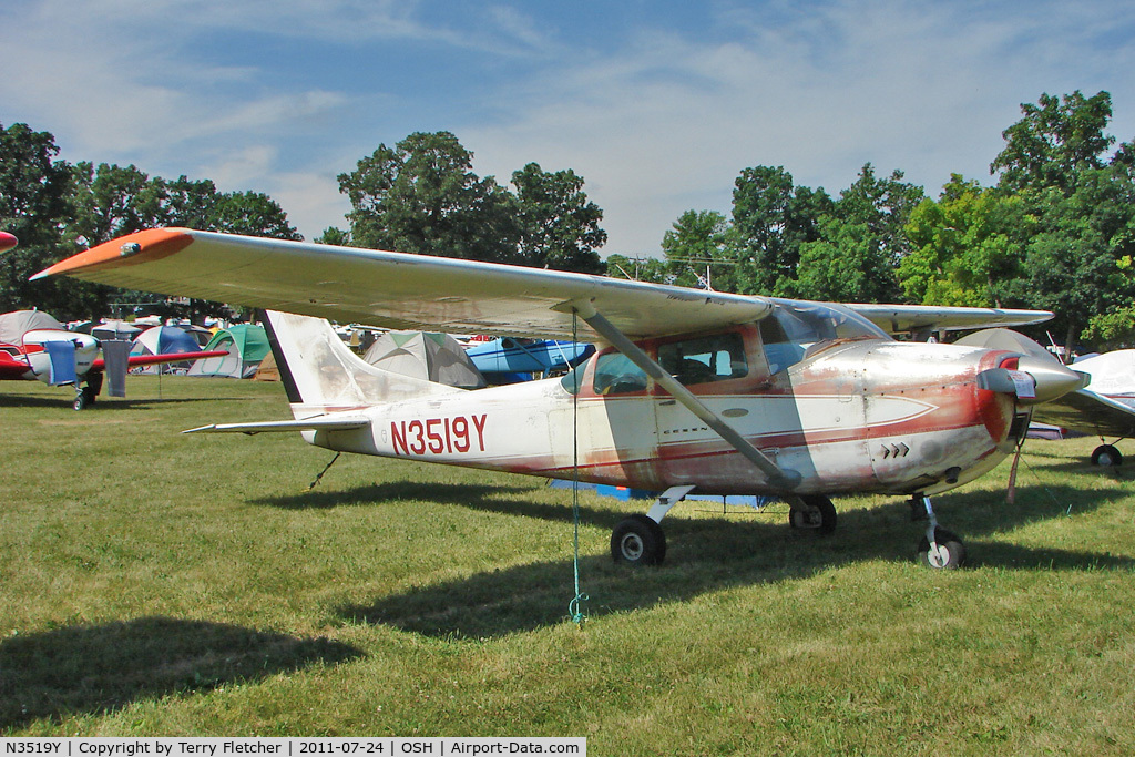 N3519Y, 1962 Cessna 182E Skylane C/N 18254419, At 2011 Oshkosh