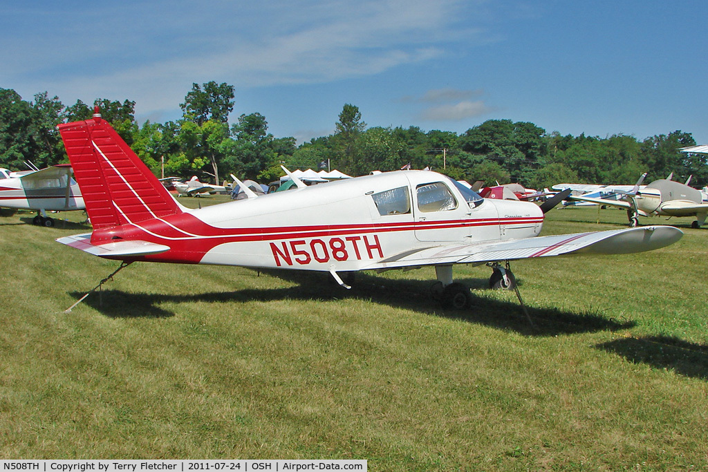 N508TH, 1967 Piper PA-28-140 C/N 28-22869, At 2011 Oshkosh