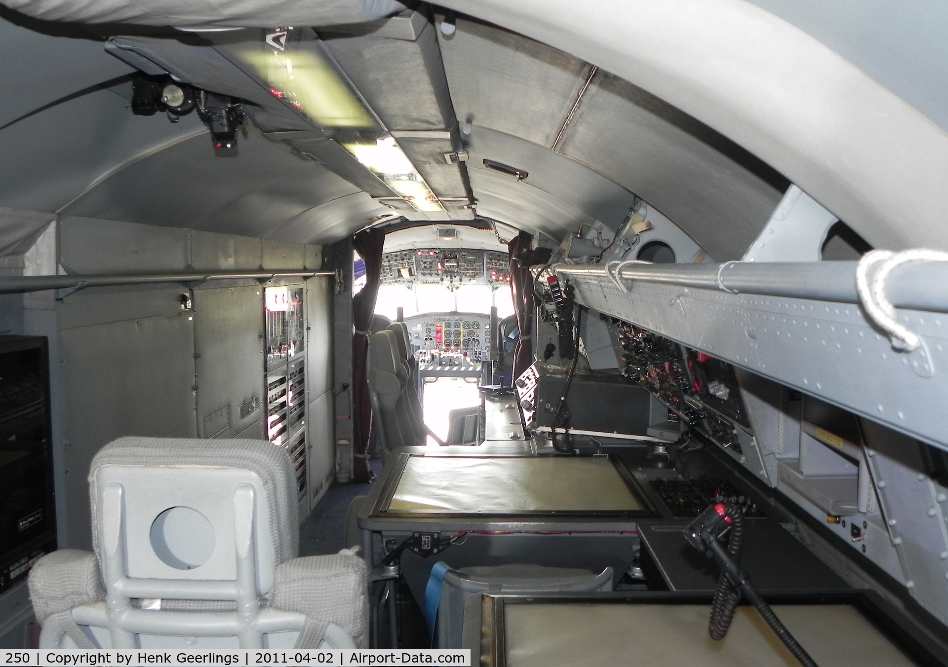 250, Breguet SP-13A Atlantic C/N 55, Interior of the Atlantique.
Royal Dutch Navy.
Was based at Valkenburg now in the Aviation Museum at Soesterberg