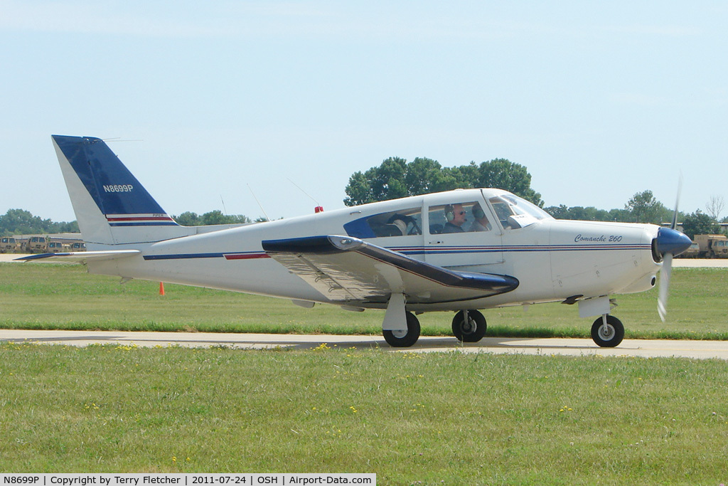 N8699P, 1964 Piper PA-24-260 Comanche C/N 24-4097, At 2011 Oshkosh