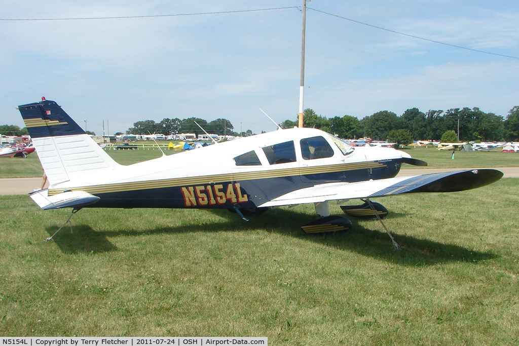 N5154L, 1967 Piper PA-28-180 C/N 28-4439, At 2011 Oshkosh