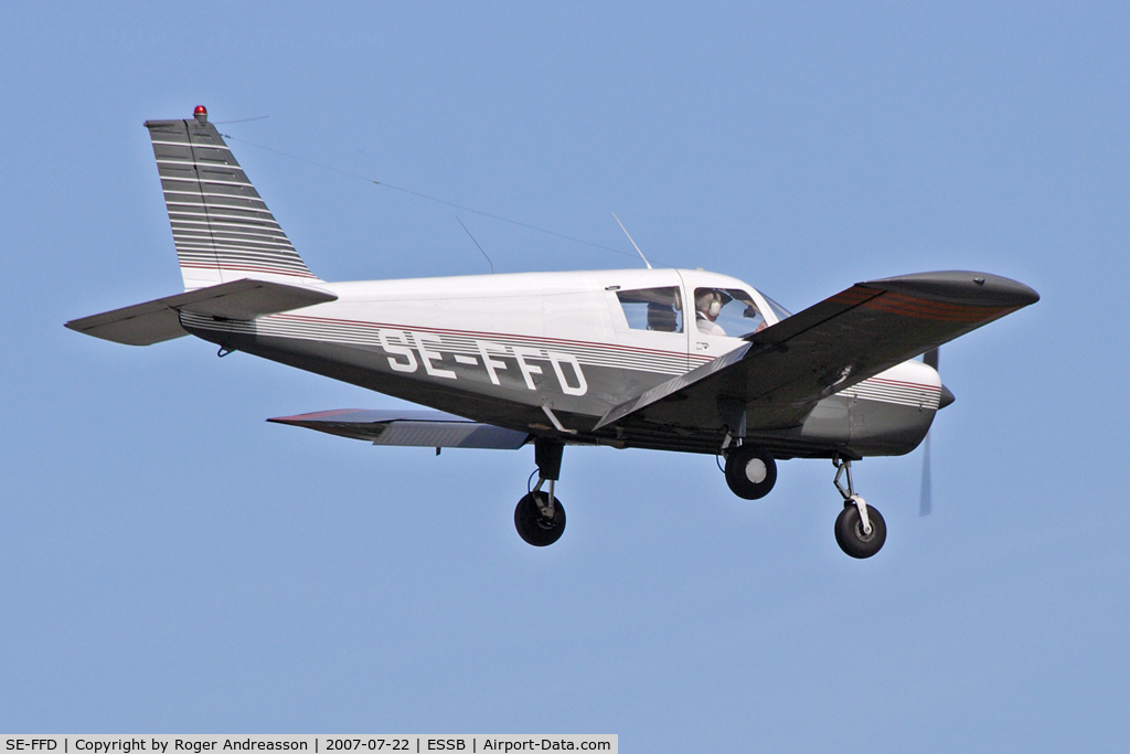 SE-FFD, 1968 Piper PA-28-140 Cherokee B C/N 28-25017, Flygklubben Filip-David