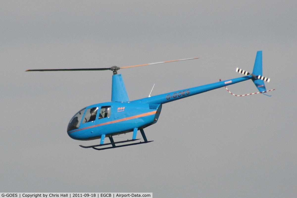 G-GOES, 2005 Robinson R44 Raven II C/N 10942, new Barton resident