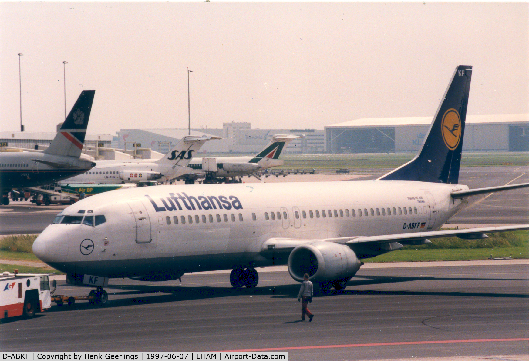 D-ABKF, 1992 Boeing 737-430 C/N 27004, Lufthansa
