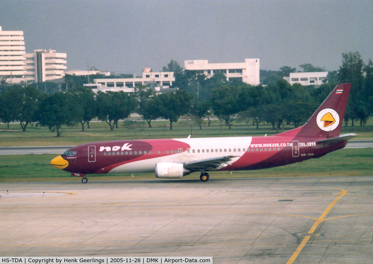 HS-TDA, 1990 Boeing 737-4D7 C/N 24830, NOK Air