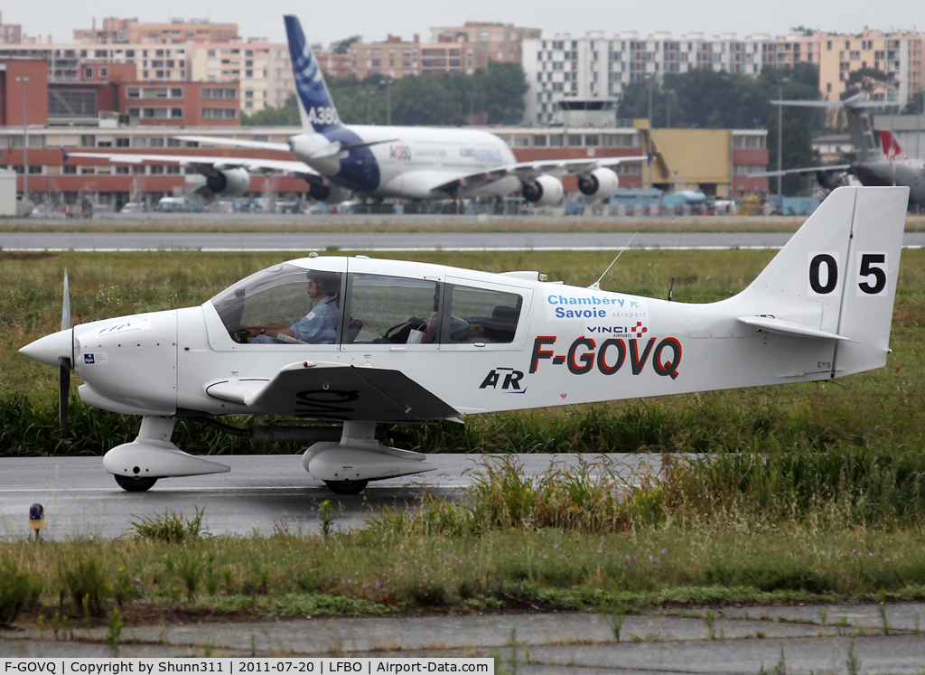 F-GOVQ, Robin DR-400-160 Chevalier C/N 2321, Participant of the French Young Pilot Tour 2011