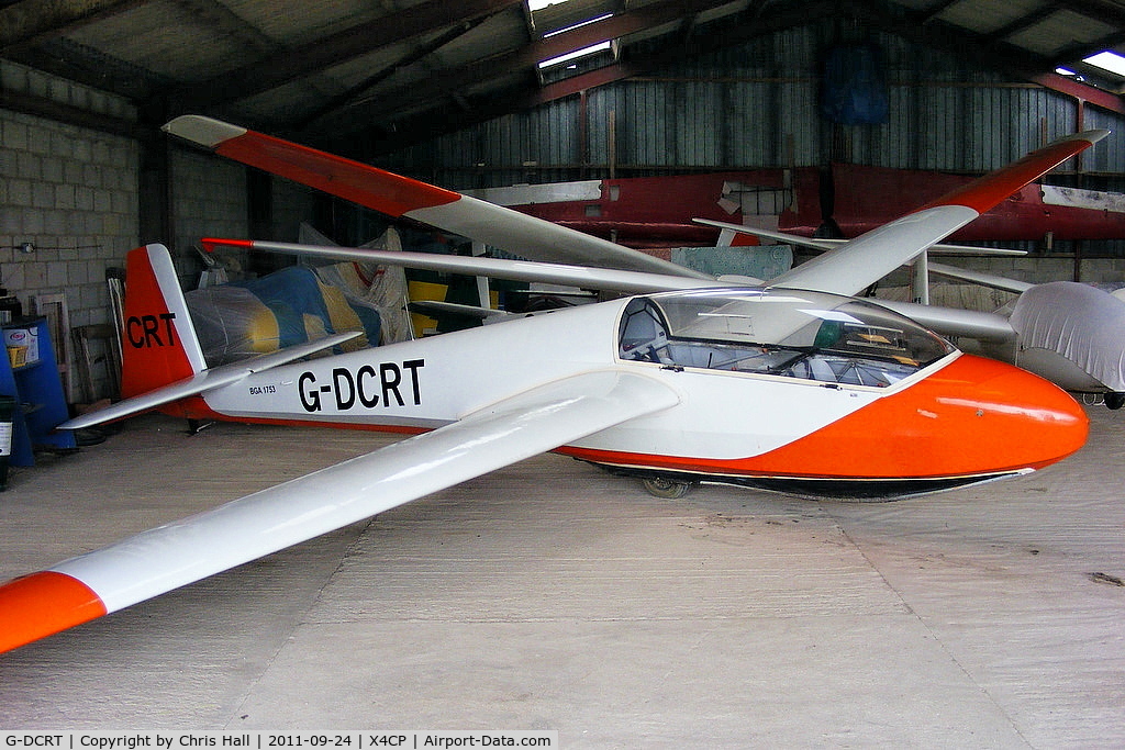 G-DCRT, 1972 Schleicher ASK-13 C/N 13396, Bowland Forest Gliding Club