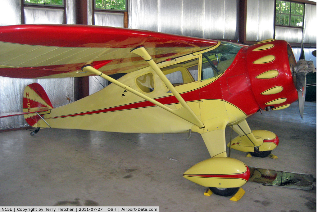 N15E, 1949 Monocoupe 110 Special C/N 7W-97, At Oshkosh Museum