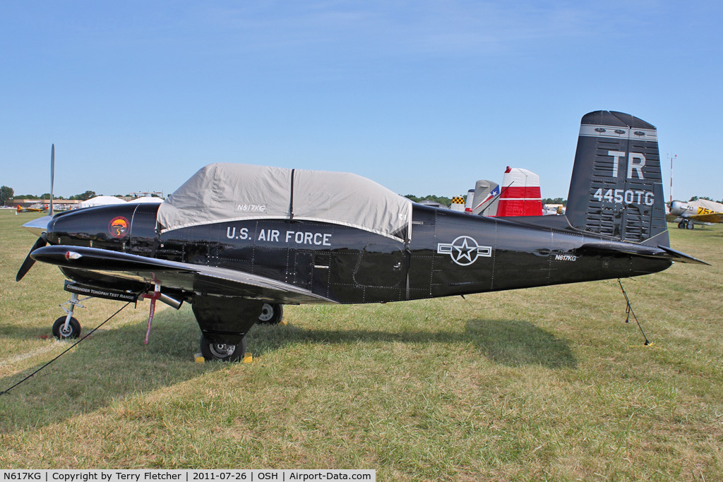 N617KG, 1956 Beech D-45 Mentor C/N BG-279, At 2011 Oshkosh