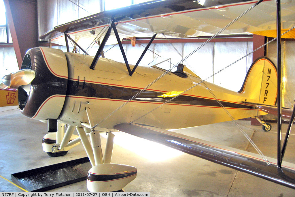 N77RF, 1931 Great Lakes 2T-1A Sport Trainer C/N 260, At Oshkosh Museum