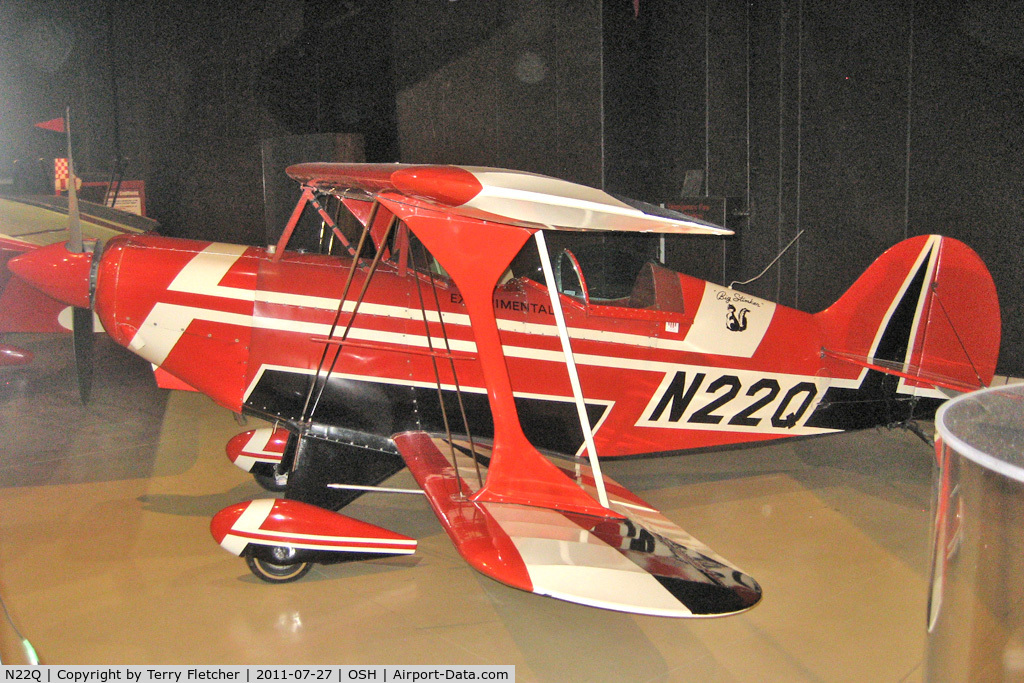 N22Q, 1966 Pitts S-2 Special C/N 1001, At Oshkosh Museum
