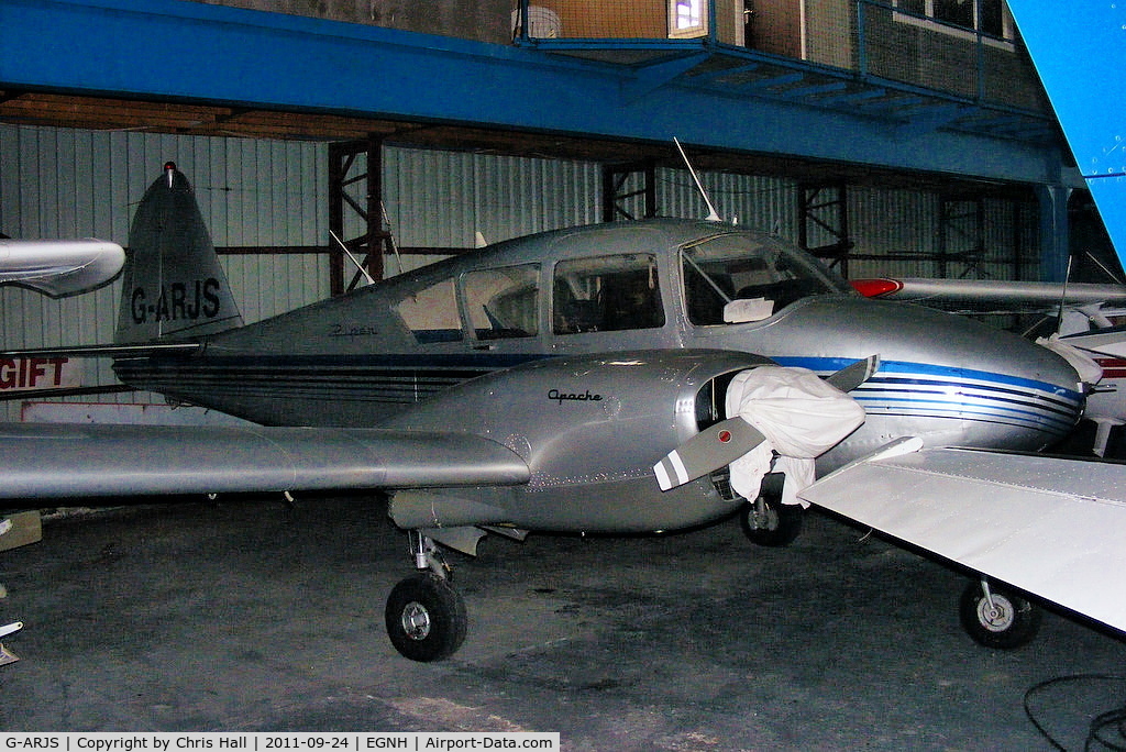 G-ARJS, 1961 Piper PA-23-160 Apache C/N 23-1977, Bencray Ltd