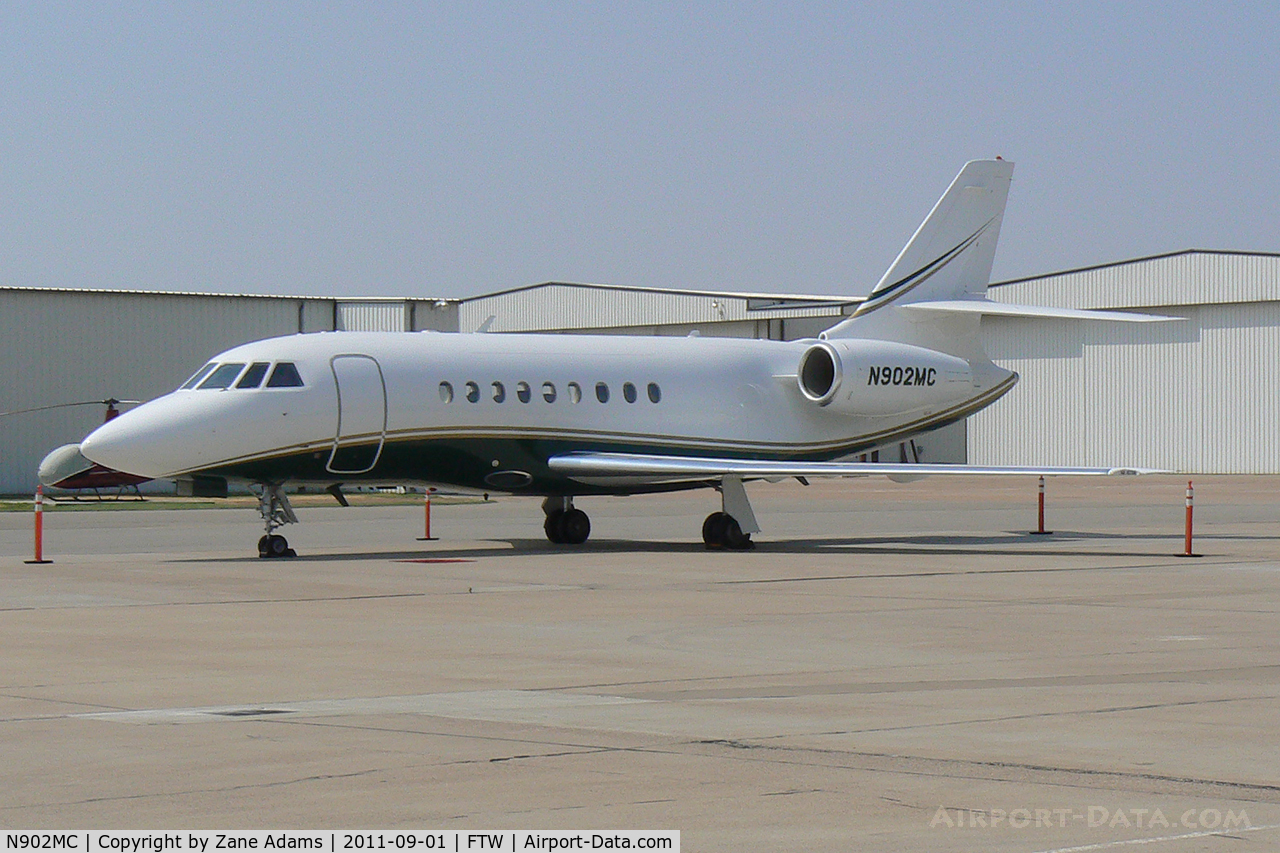 N902MC, 2000 Dassault Falcon 2000 C/N 130, At Meacham Field - Fort Worth, TX