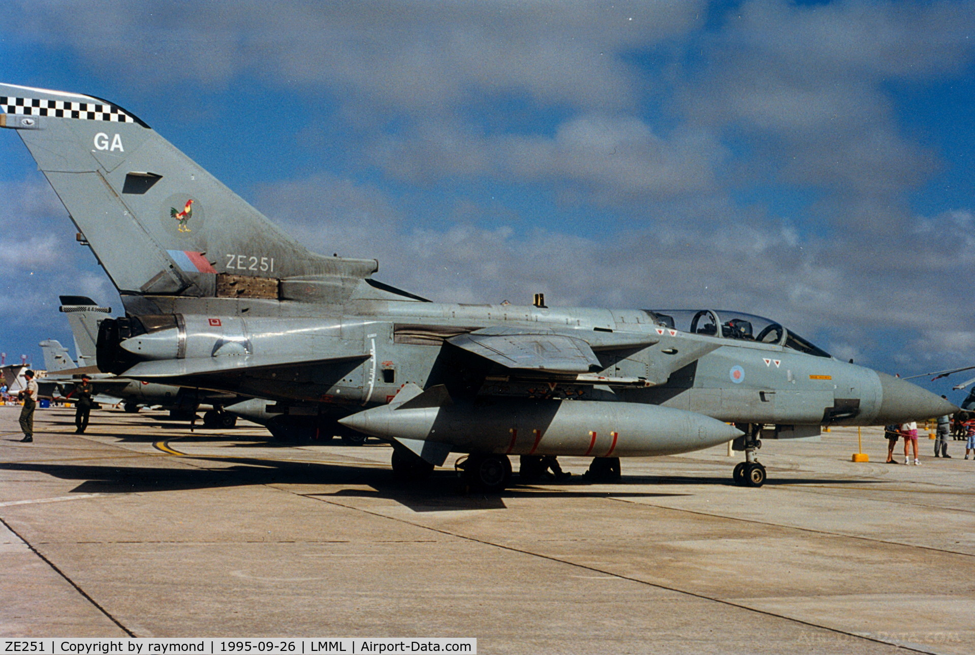 ZE251, 1987 Panavia Tornado F.3 C/N AS029/593/3265, Tornado ZE251/GA 43Sqd RAF