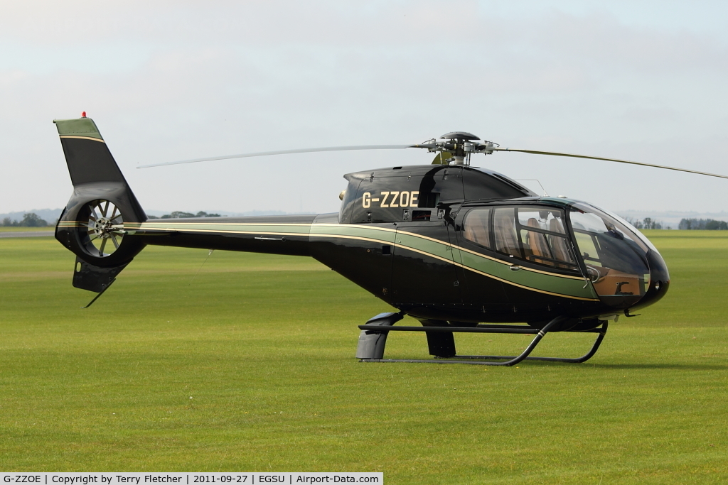 G-ZZOE, 2001 Eurocopter EC-120B Colibri C/N 1196, At 2011 Helitech at Duxford