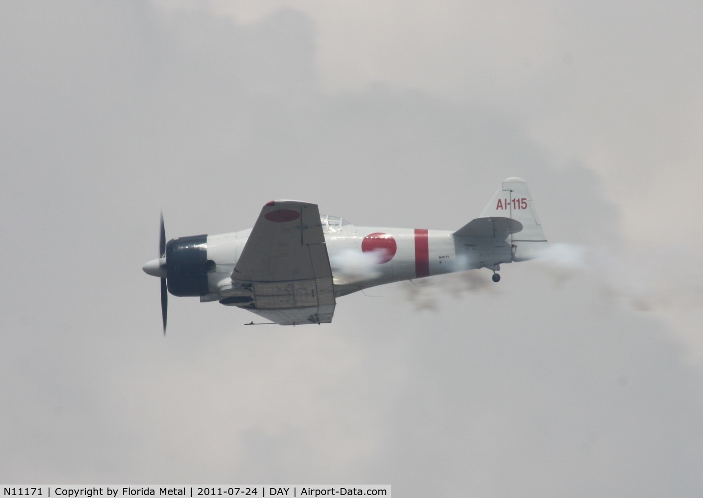 N11171, 1942 North American AT-6B Texan C/N 84-7800, AT-6B modified for Tora Tora Tora