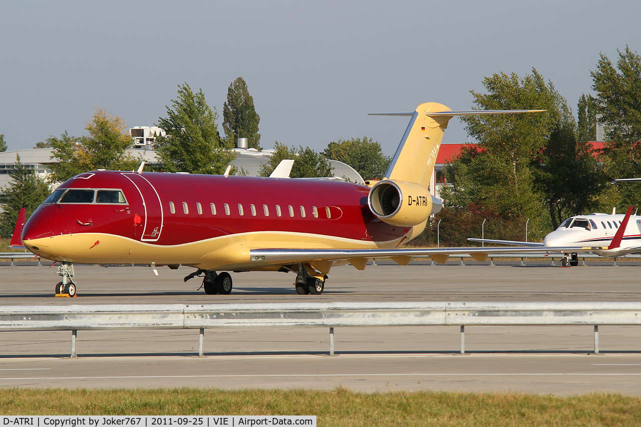 D-ATRI, 2007 Bombardier Challenger 850 (CL-600-2B19) C/N 8081, Private