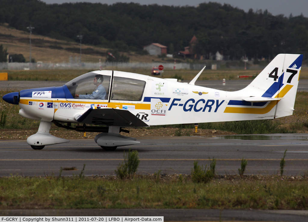 F-GCRY, Robin DR-400-120 C/N 1492, Participant of the French Young Pilot Tour 2011