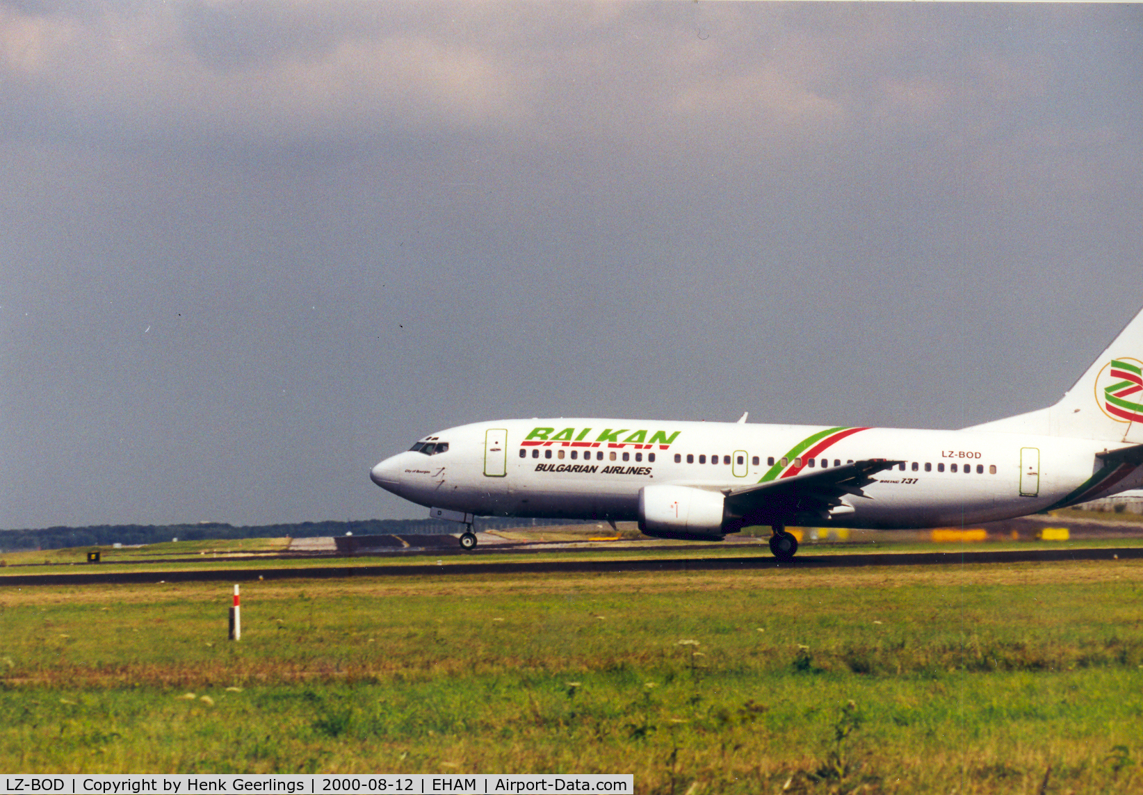 LZ-BOD, 1987 Boeing 737-3Y0 C/N 23749, Balkan