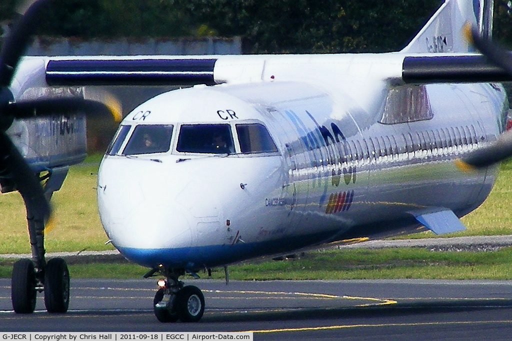 G-JECR, 2006 De Havilland Canada DHC-8-402Q Dash 8 C/N 4139, flybe