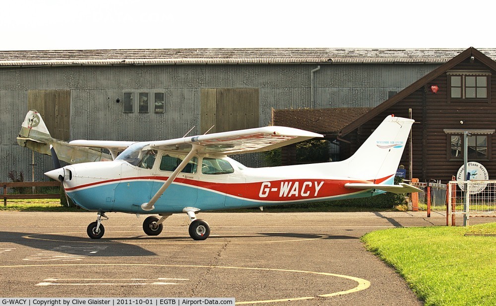 G-WACY, 1984 Reims F172P Skyhawk C/N 2217, Ex: F-GDOZ - Owned by; Wycombe Air Centre Ltd