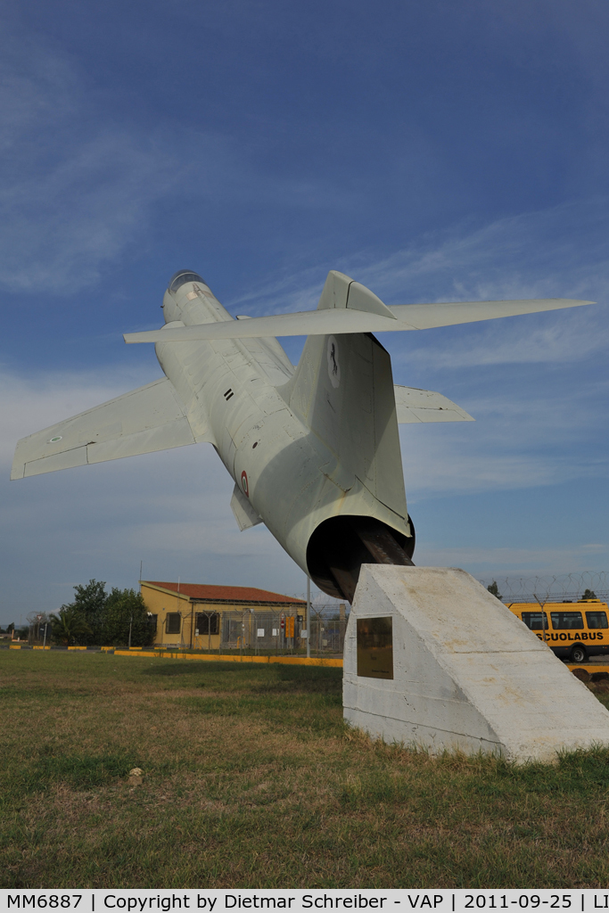 MM6887, Aeritalia F-104S-ASA-M Starfighter C/N 1187, Italian Air Force Starfighter