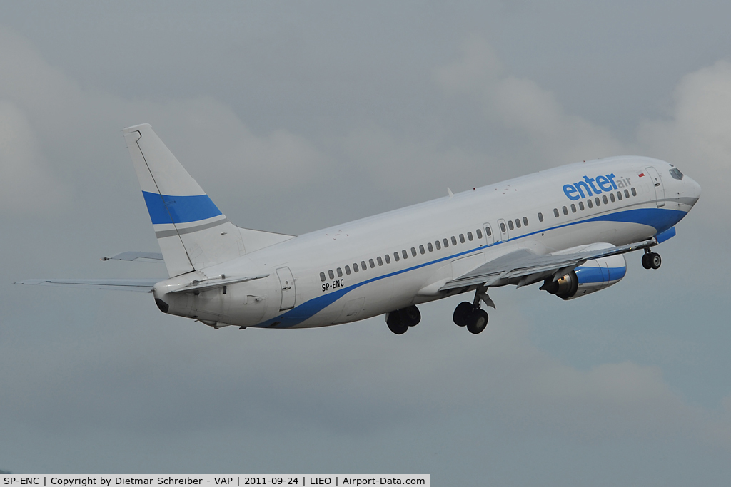 SP-ENC, 1994 Boeing 737-4Q8 C/N 25376, Enter Air Boeing 737-400