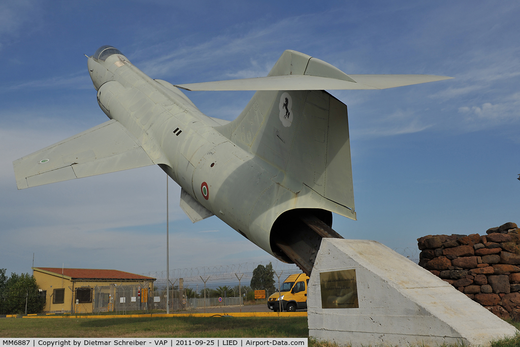 MM6887, Aeritalia F-104S-ASA-M Starfighter C/N 1187, Italian Air Force Star Fighter