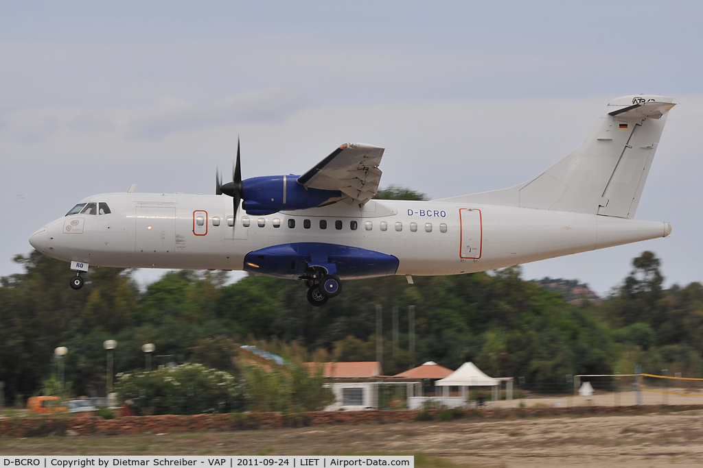 D-BCRO, 1988 ATR 42-312QC C/N 122, Meridiana ATR42