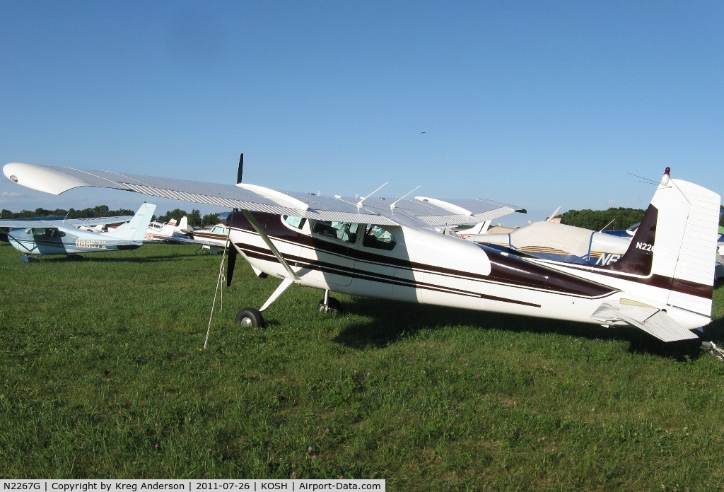 N2267G, 1958 Cessna 182B Skylane C/N 51567, EAA AirVenture 2011