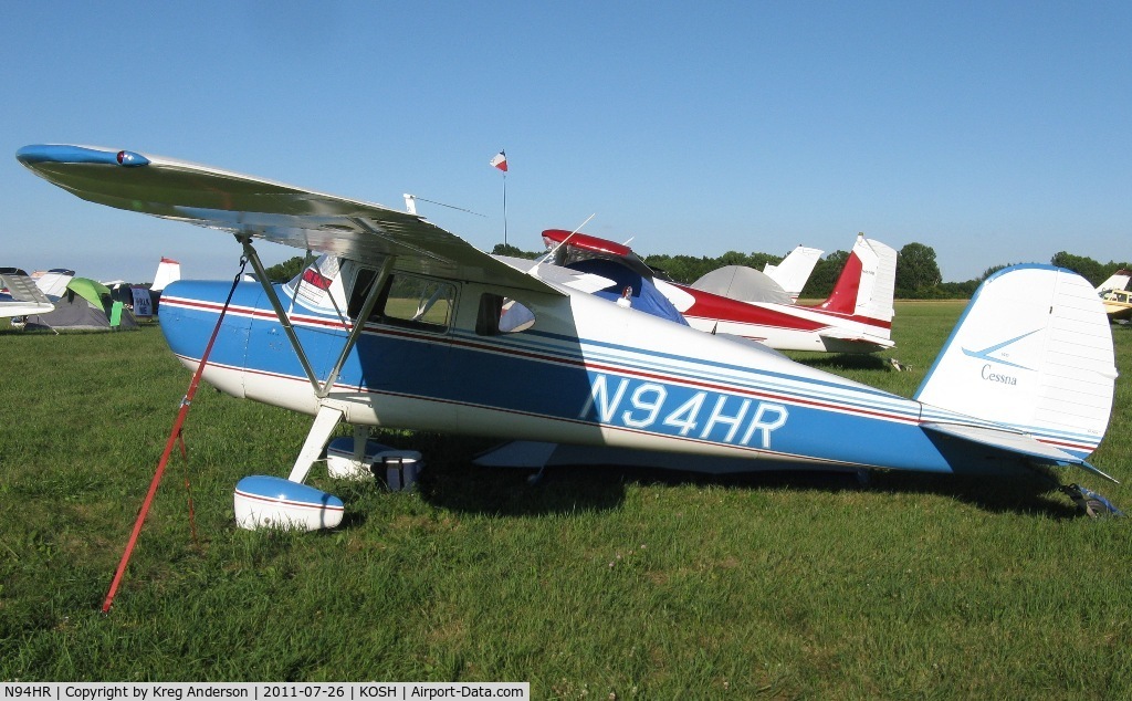 N94HR, 1947 Cessna 140 C/N 12802, EAA AirVenture 2011