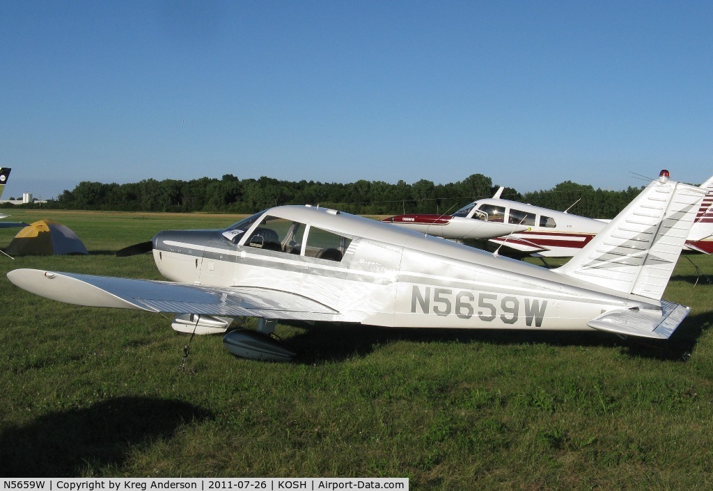 N5659W, 1962 Piper PA-28-160 Cherokee C/N 28-826, EAA AirVenture 2011