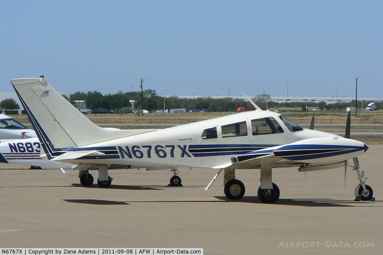 N6767X, 1961 Cessna 310F C/N 310-0067, At Alliance Airport - Fort Worth, TX