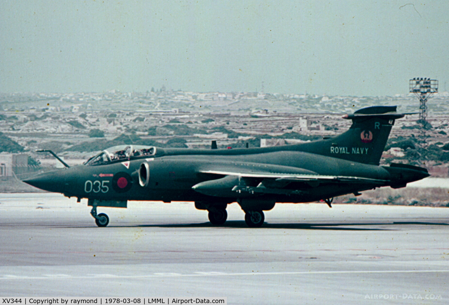 XV344, 1967 Hawker Siddeley Buccaneer S.2 C/N B3-22-66, Buccaneer XV344/035 809Sqd Royal Navy