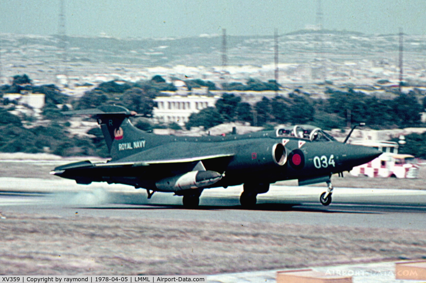 XV359, 1968 Hawker Siddeley Buccaneer S.2B C/N B3-09-67, Buccaneer XV359/034 809Sqd Royal Navy