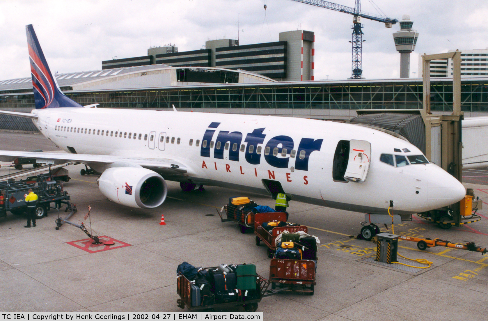TC-IEA, 2002 Boeing 737-8CX C/N 32361, Inter Airlines