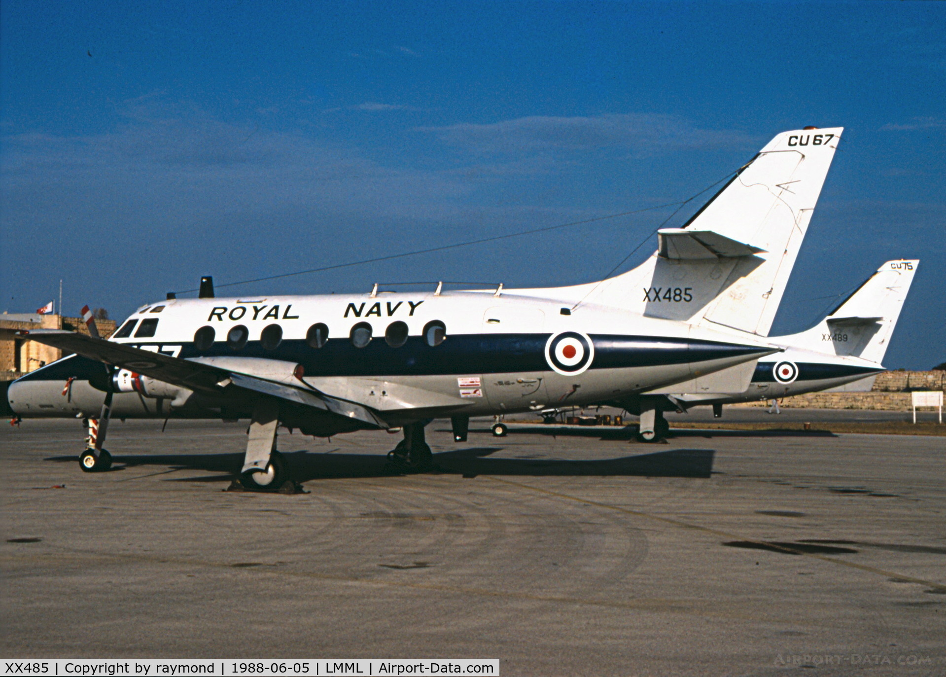 XX485, 1974 Scottish Aviation HP-137 Jetstream T.2 C/N 268, Jetstream XX485/567 NAS750 Royal Navy