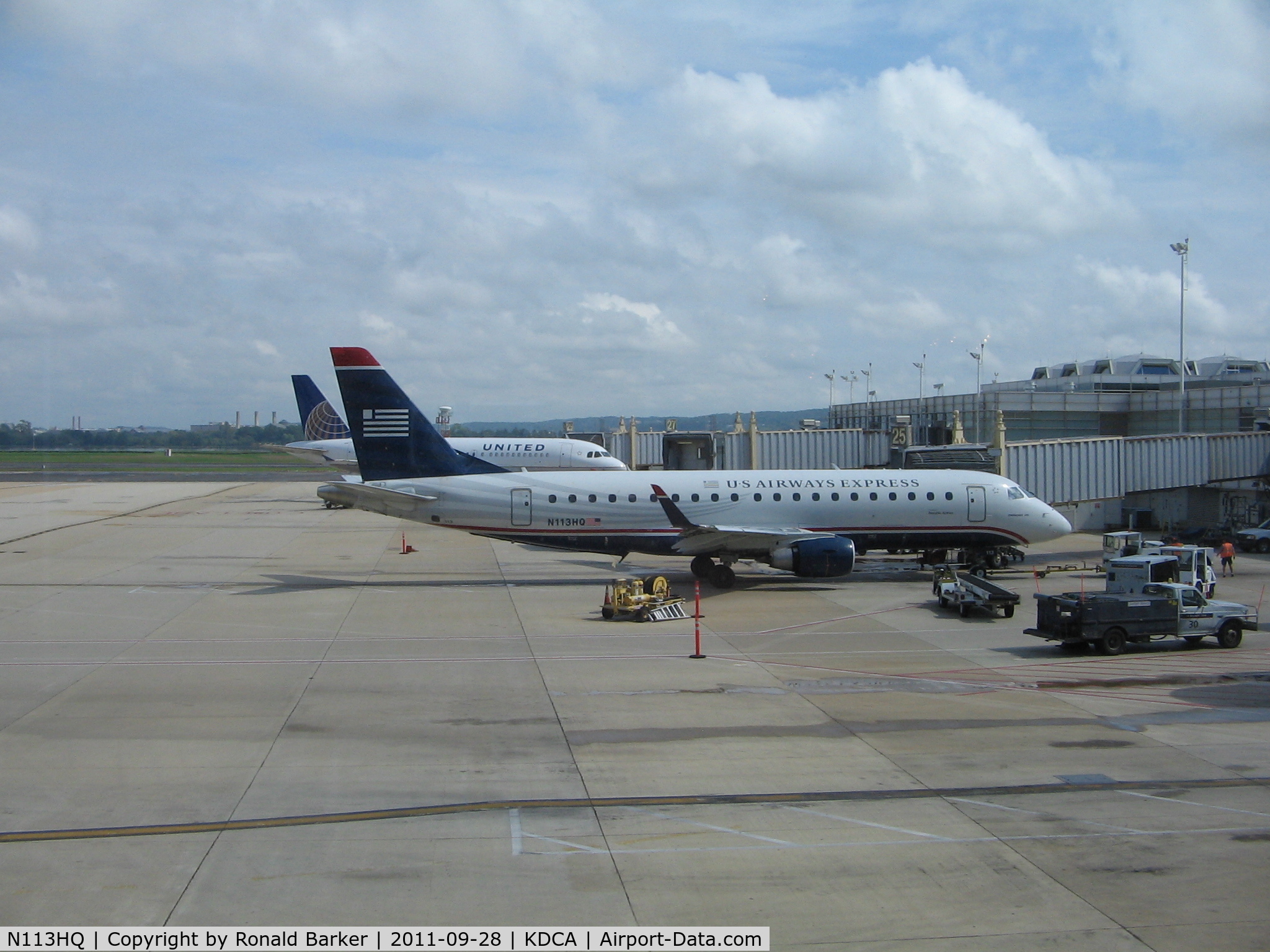 N113HQ, 2007 Embraer 175LR (ERJ-170-200LR) C/N 17000177, DCA, VA